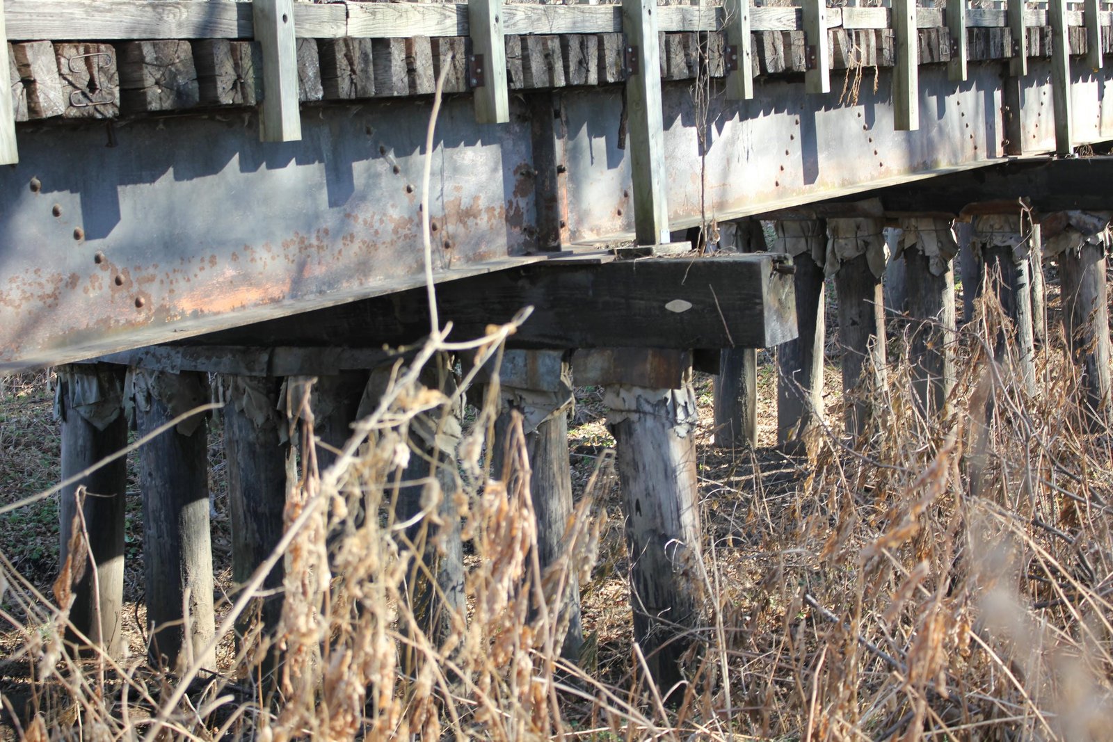 Typical north approach bent